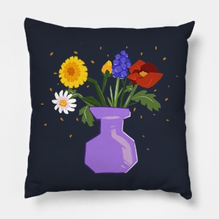 Spring Bouquet Pillow