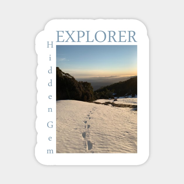 Hidden Gem Explorer Magnet by Artstastic