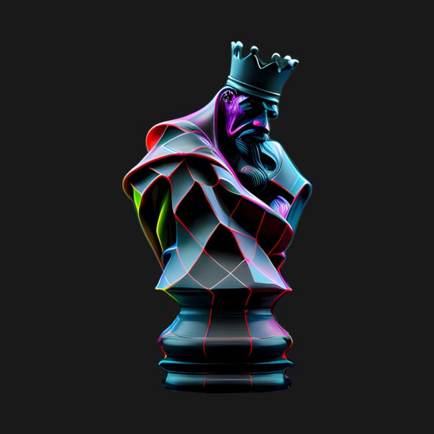 The King – Chess by Urban Gypsy Designs