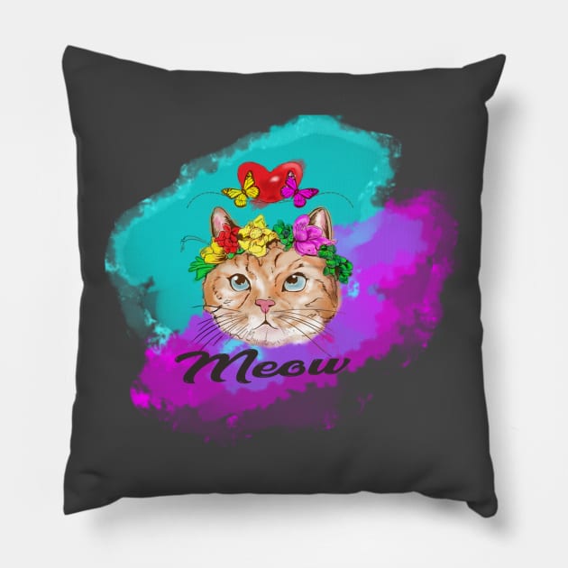 cat Pillow by Philip7