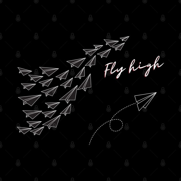 Fly high motivation quote by Crazyjazz 