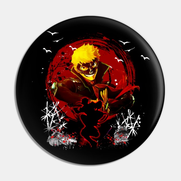 Ryuji's Thunderous Spirit Personas 5 Tees for Lightning Lovers Pin by Infinity Painting