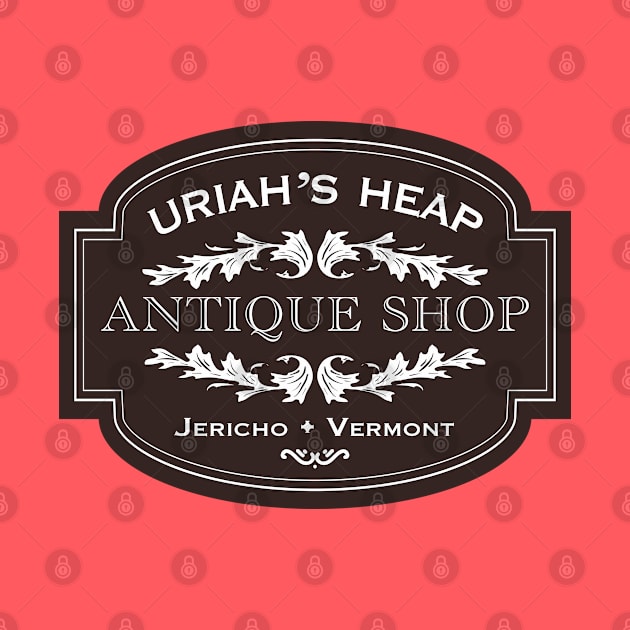 Uriah’s Heap Antique Shop, Jericho, Vermont- Wednesday Addams by Kraken Sky X TEEPUBLIC