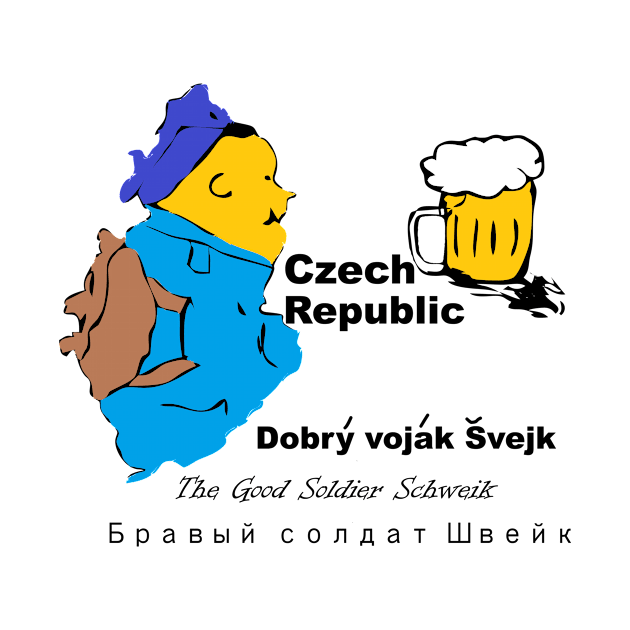 A funny map of Czech Republic. by percivalrussell