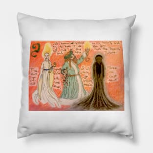 The Spirit of Christmas (Charles Dickens) Pillow