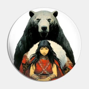 National Native American Heritage Month: The Bear Spirit Pin