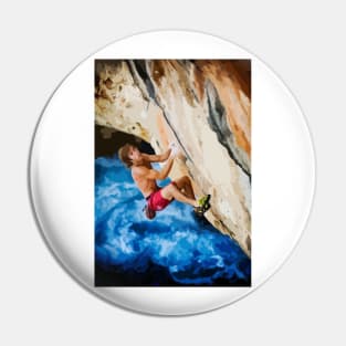 Chris Sharma Painting Pin