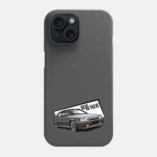 BX 16 Valve transparent illustration Phone Case