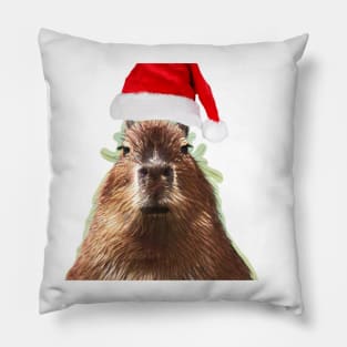 Capybara Christmas XMAS Pillow