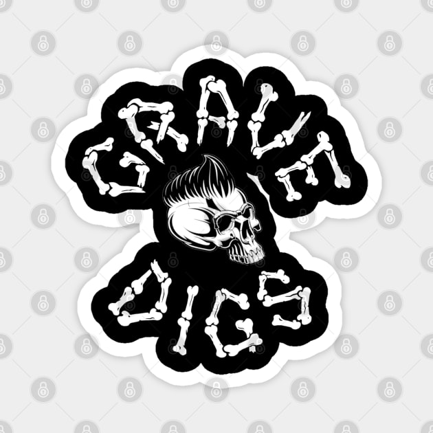 Grave Digs Official Logo Magnet by Grave Digs