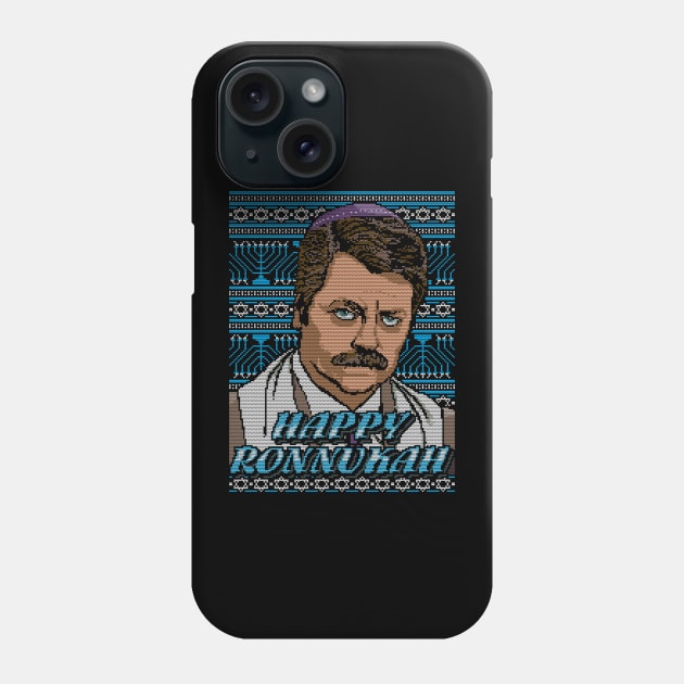 Happy Ronnukah Phone Case by CoDDesigns