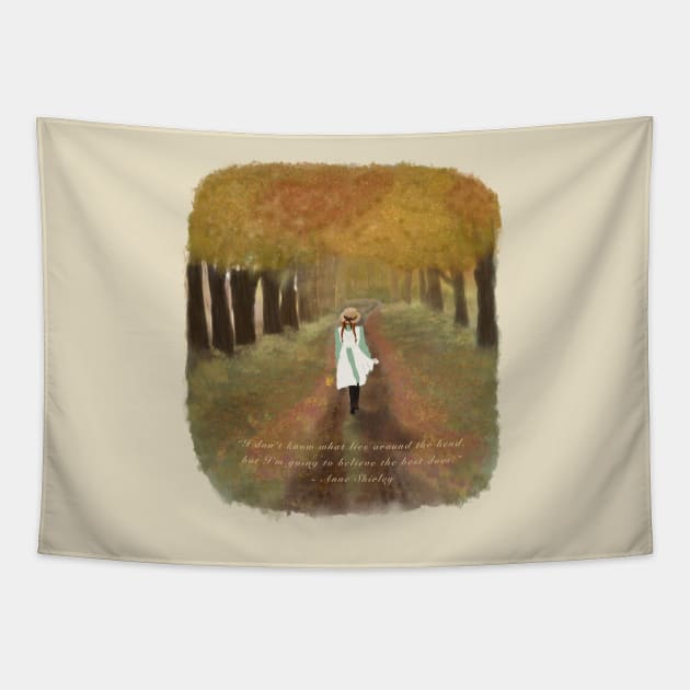 Anne Shirley Tapestry by JessieFroese