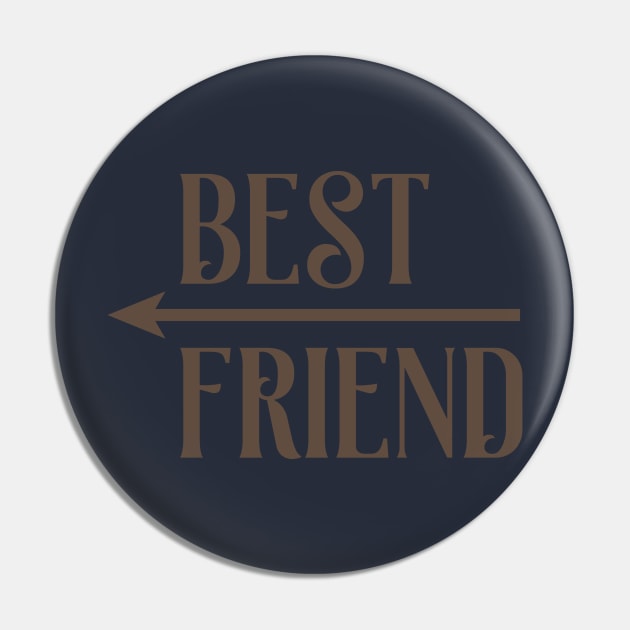 Best friend Pin by Design301