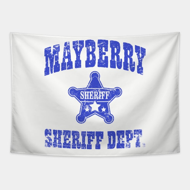 Mayberry Sheriff Dept. Tapestry by MikesTeez