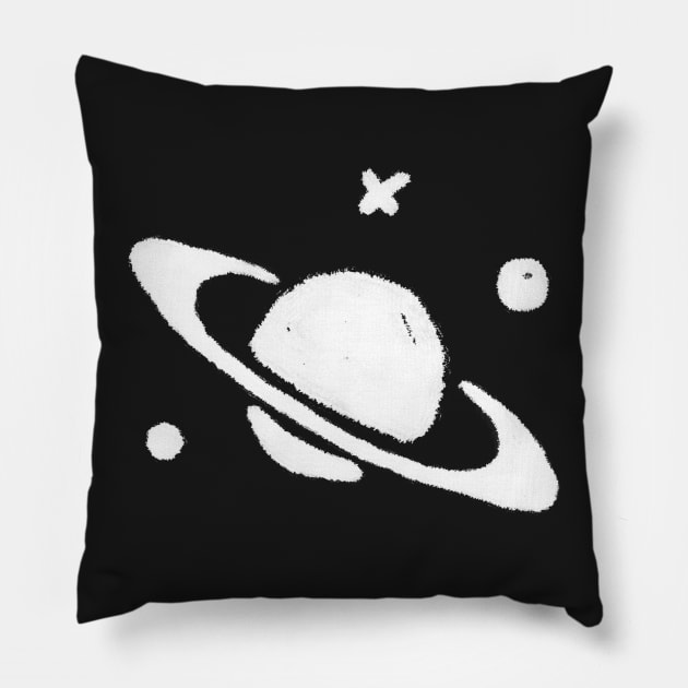 750 million miles Pillow by Özcan Çukurova