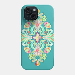 Soft Neon Pastel Boho Pattern Phone Case