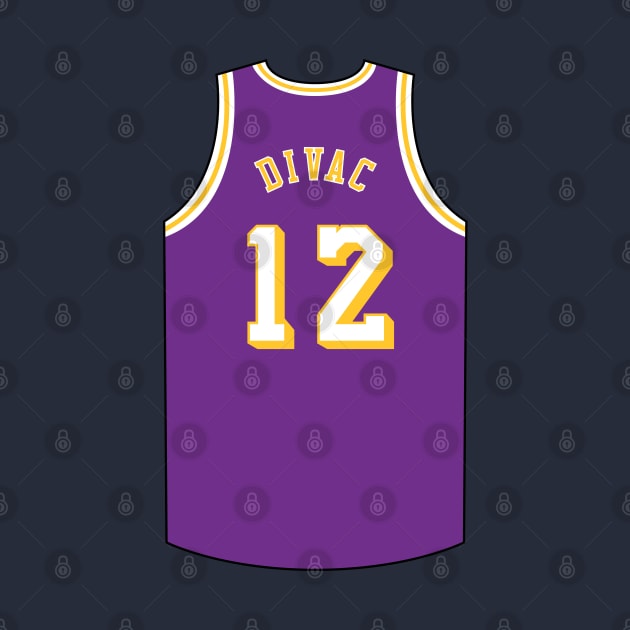 Vlade Divac Los Angeles Jersey Qiangy by qiangdade