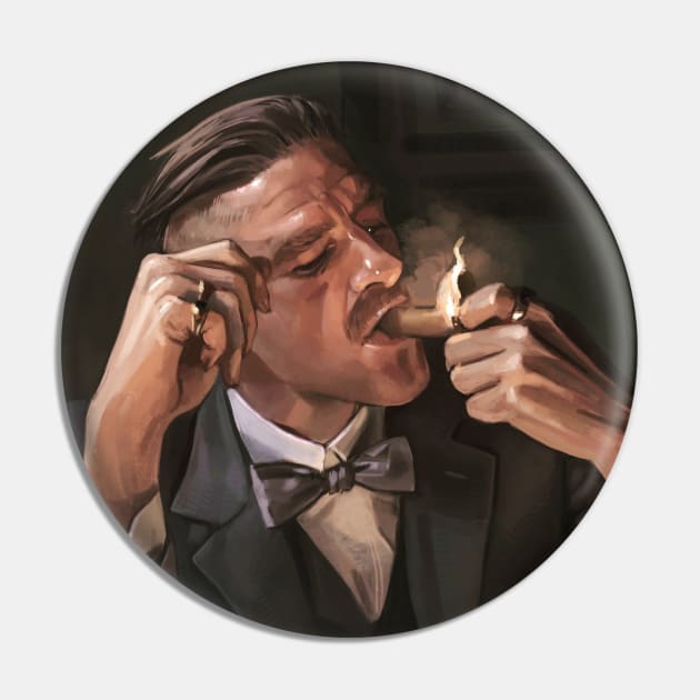 Peaky Blinders  Arthur Shelby Pin by Rusalka_art