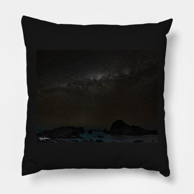 Stars over Sugarloaf Pillow by lordveritas