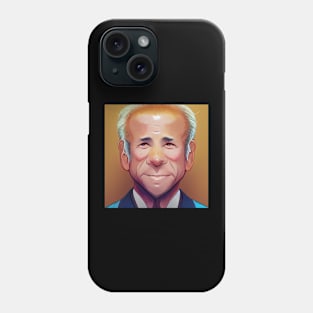 Joe Biden Manga Portrait Phone Case