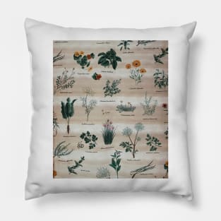 Plants Pattern Pillow