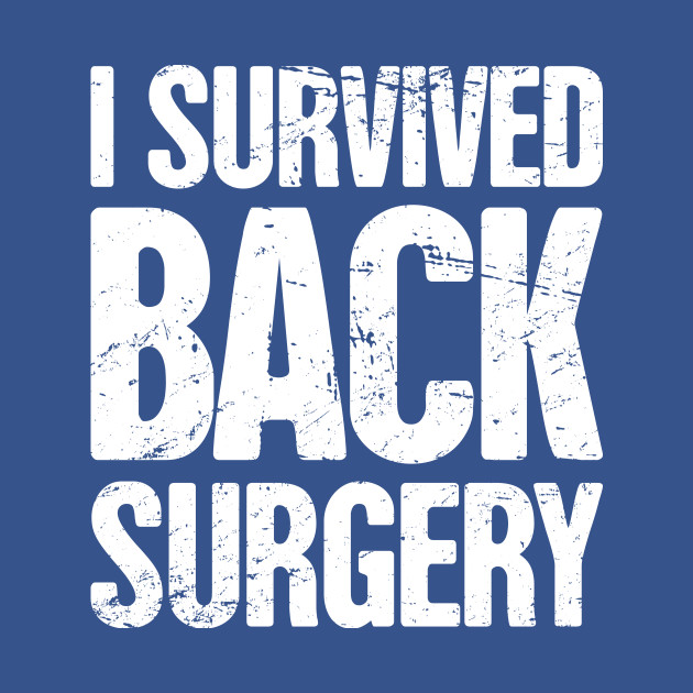 Discover Spinal Fusion - Spine Back Surgery Get Well Gift - Back - T-Shirt