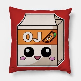 Happy OJ Pillow