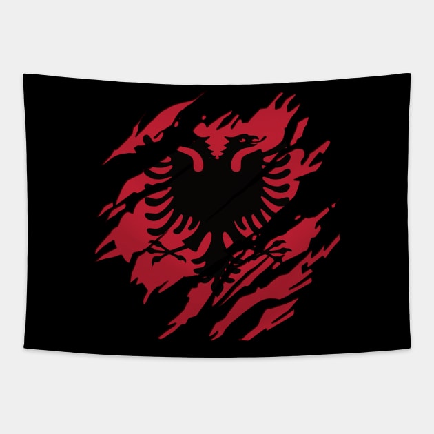 Albania Always Tapestry by Imaginariux