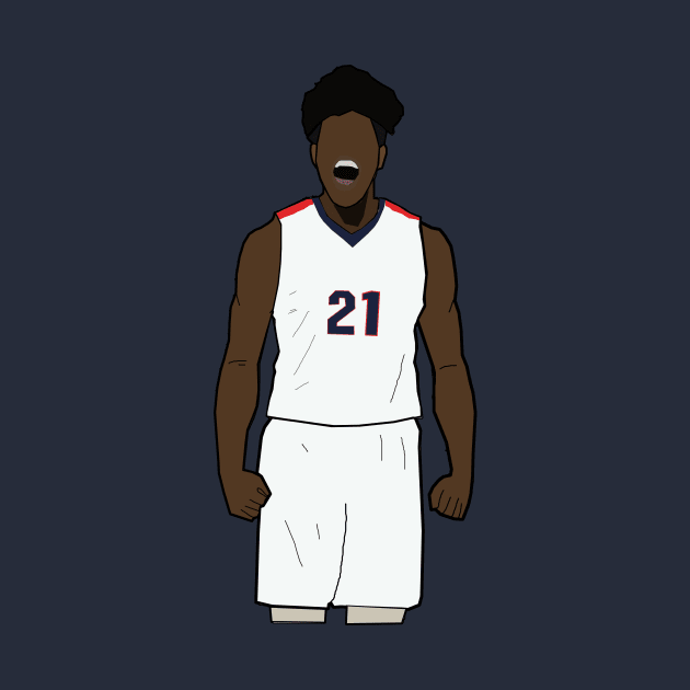 Rui Hachimura - Gonzaga Bulldogs by xavierjfong