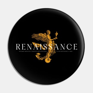 Vintage Renaissance Angel | Vintage | Renaissance | Quote | Yellow Pin