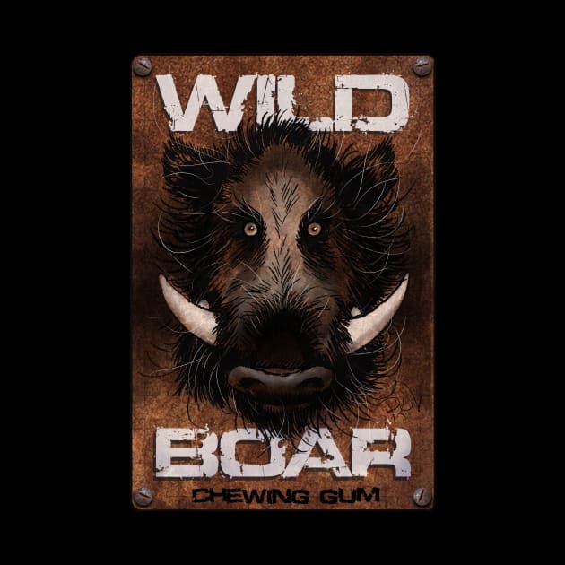 Wild Boar Chewing Gum by Rick714