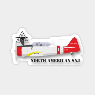 North American SNJ Texan Magnet