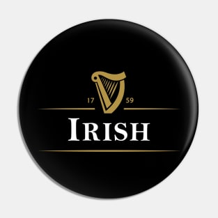 Drinking Irish Slainte Pin