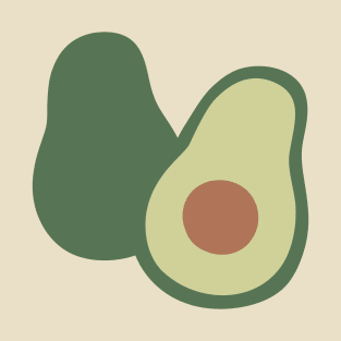 Minimal Avocado T-Shirt