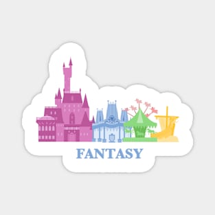 Fantasy world Magnet