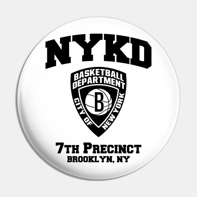 NYKD - White Pin by KFig21