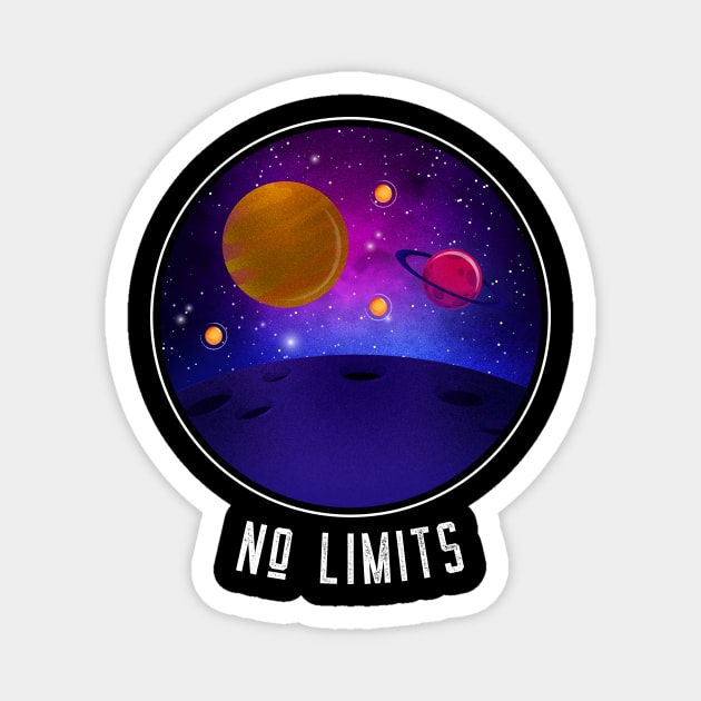 No Limits Magnet by KreativPix