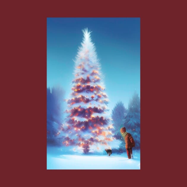 A Decorative Christmas Tree by CreDigi Art