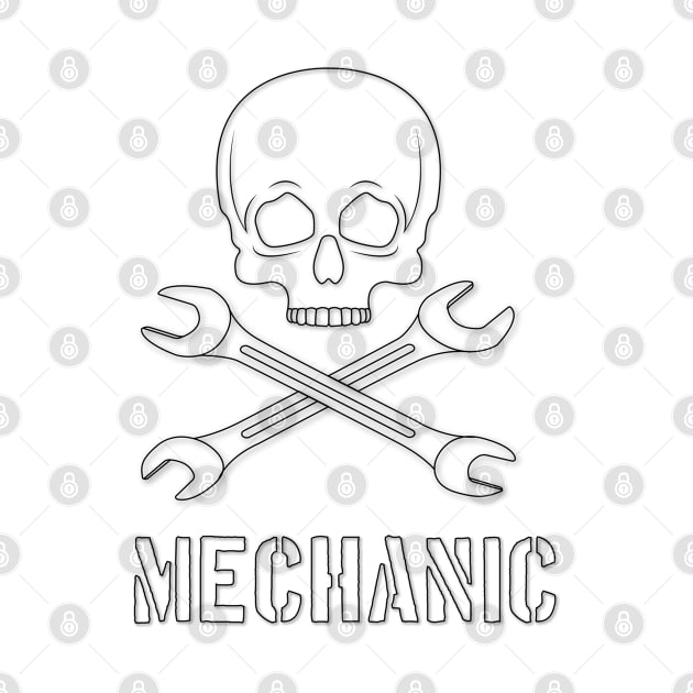 Mechanic by Super print