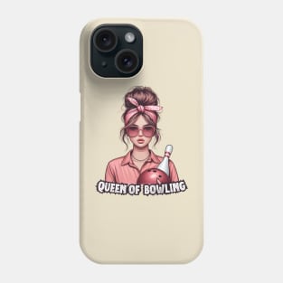 Bowling queen Phone Case