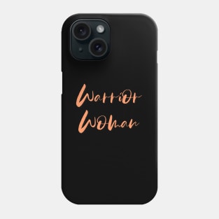 Warrior Woman Orange Phone Case