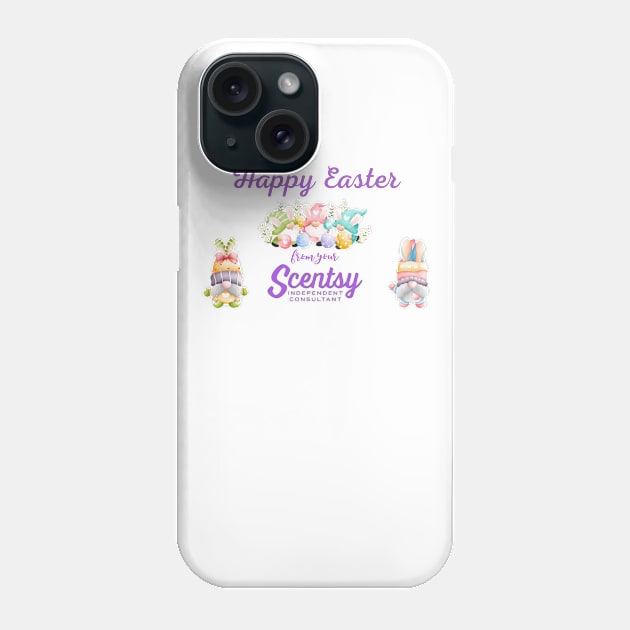 happy easter scentsy greetings Phone Case by scentsySMELL