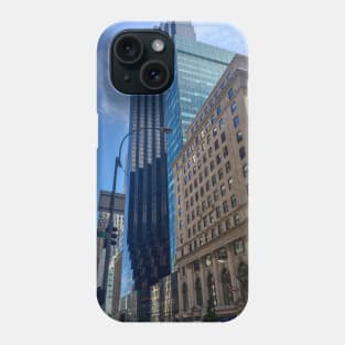 Skyscrapers Fifth Avenue Manhattan NYC Phone Case