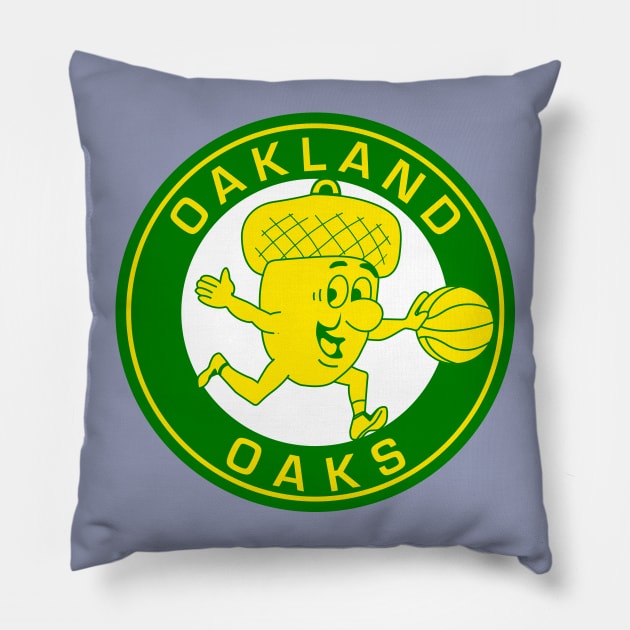 DEFUNCT - OAKLAND OAKS Pillow by LocalZonly