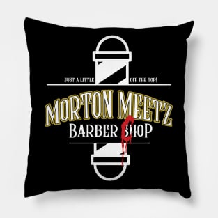 barber chop: SLAUGHTER SINEMA COLLECTION Pillow