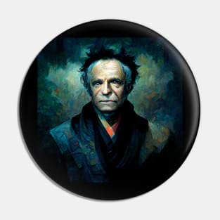 Arthur Schopenhauer | Dark Portrait Pin