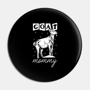 Goat lover - Goat Mommy Pin