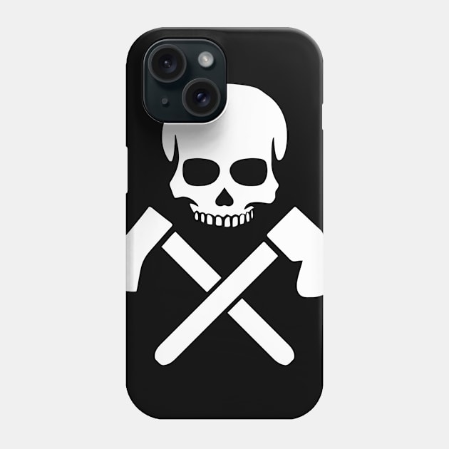 Skull And Cross Tools Phone Case by Ramateeshop