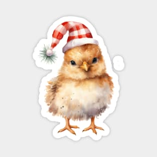 Christmas chicken Magnet