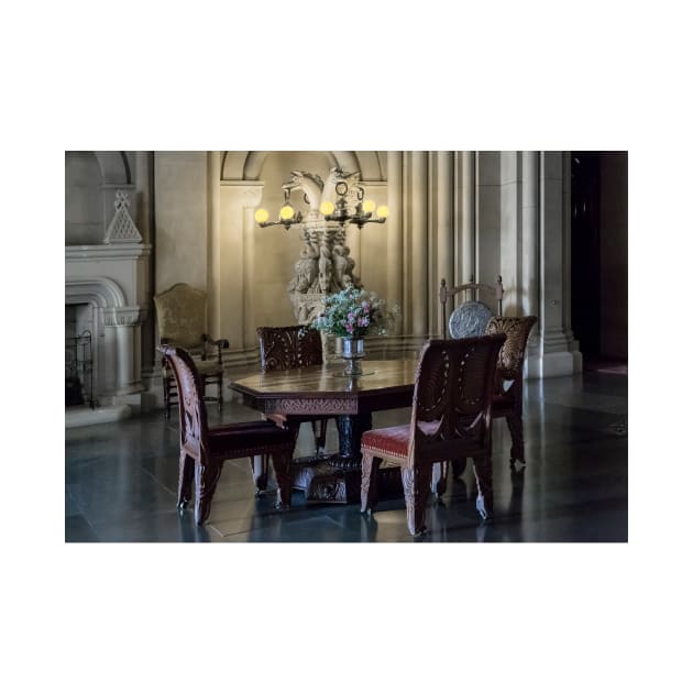 Penrhyn castle- Table and chairs by jasminewang